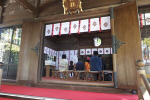 七五三詣 御祈祷