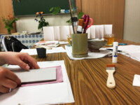 夏の御朱印帳づくり